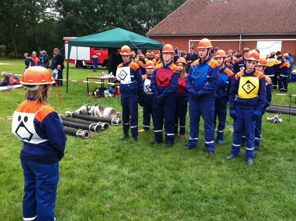 Kreiswettbewerb der Jungendfeuerwehr in Mulmshorn